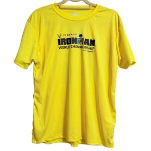 ViewSport Ironman World Championship 2022 Kokua Crew Shirt Yellow Mens Medium